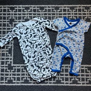 Tea Collection Swaddle Wrap & Gown Set